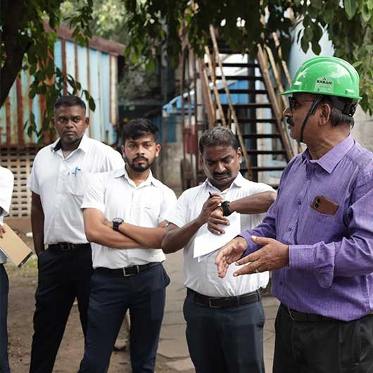 Genesis Safety Academy corporate safety training at TVS Facility Management