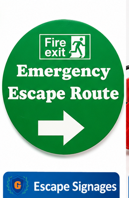 Escape Signages & Tapes
